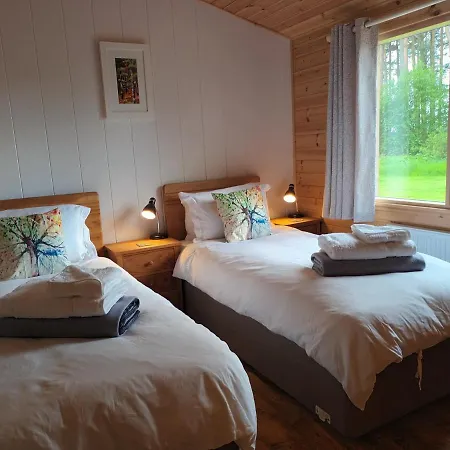 Birch Lodge, Pitlandie - Luxury 2 Bedroom Lodge With Sauna Perth Exterior photo